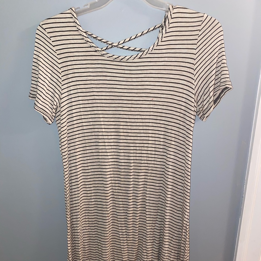 NWOT striped t shirt dress!